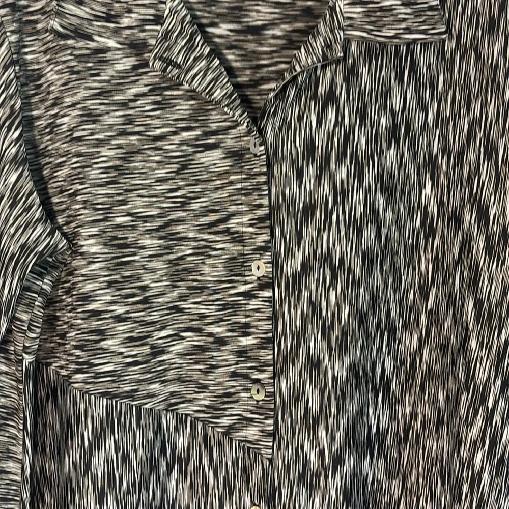 Parsley & Sage Monochrome Striped women’s Top - Picture 4 of 11